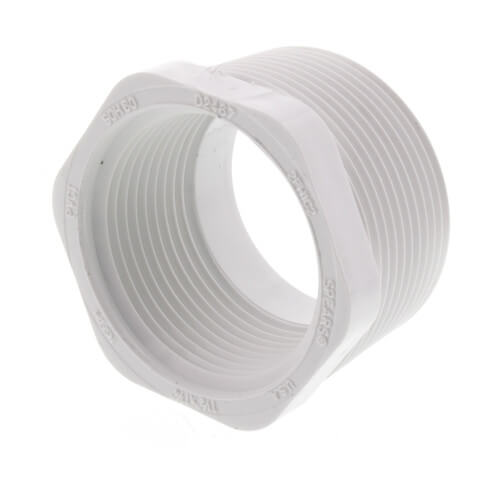 Lesso - 1 1/2'' x 1 1/4'' Sch40 PVC Reducer Bushing MPT x FPT - 439-212