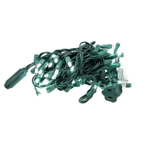 Seasonal Source - LED 5MM Professional Grade String Lights (Pure White, 70 Lights, 4" Spacing) - 45613R-B
