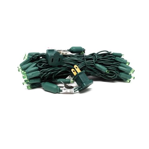 Seasonal Source - LED 5MM Professional Grade String Lights (Green, 70 Lights, 4" Spacing) - 45614R-B