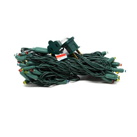 Seasonal Source - LED 5MM Professional Grade String Lights (Multicolored, 70 Lights, 4" Spacing) - 45617R-B