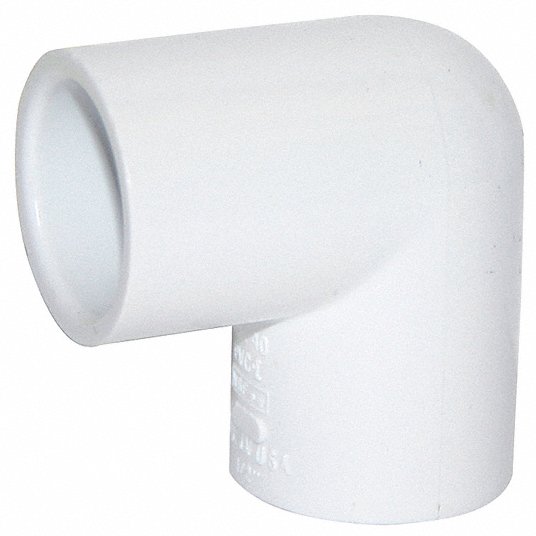 Lesso - 3/4'' Sch40 PVC 90-Degree Elbow Socket- 406-007