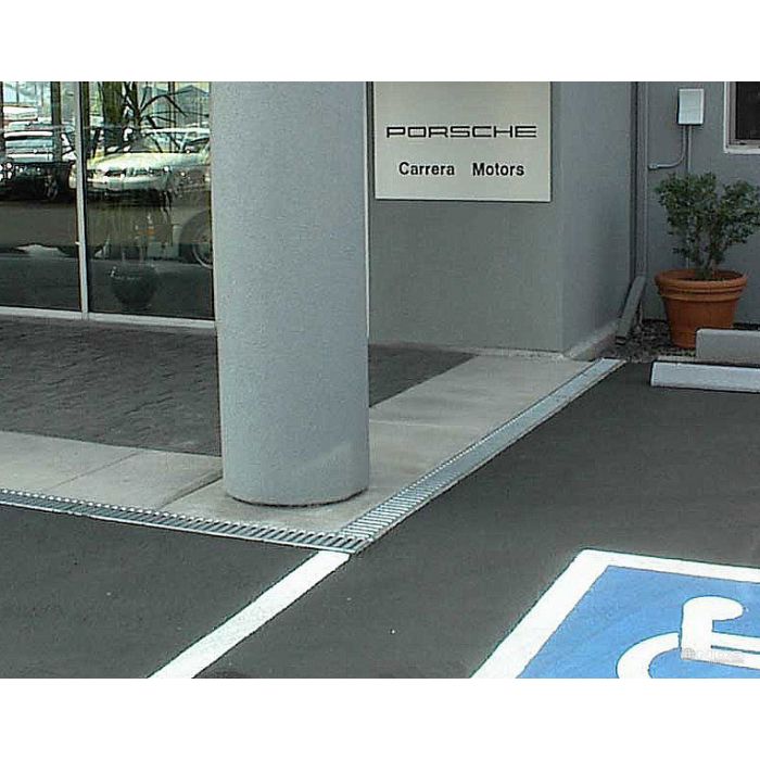 NDS - 864GMTL - 5'' Pro Series Channel Drain Kit w/ Metal Grate