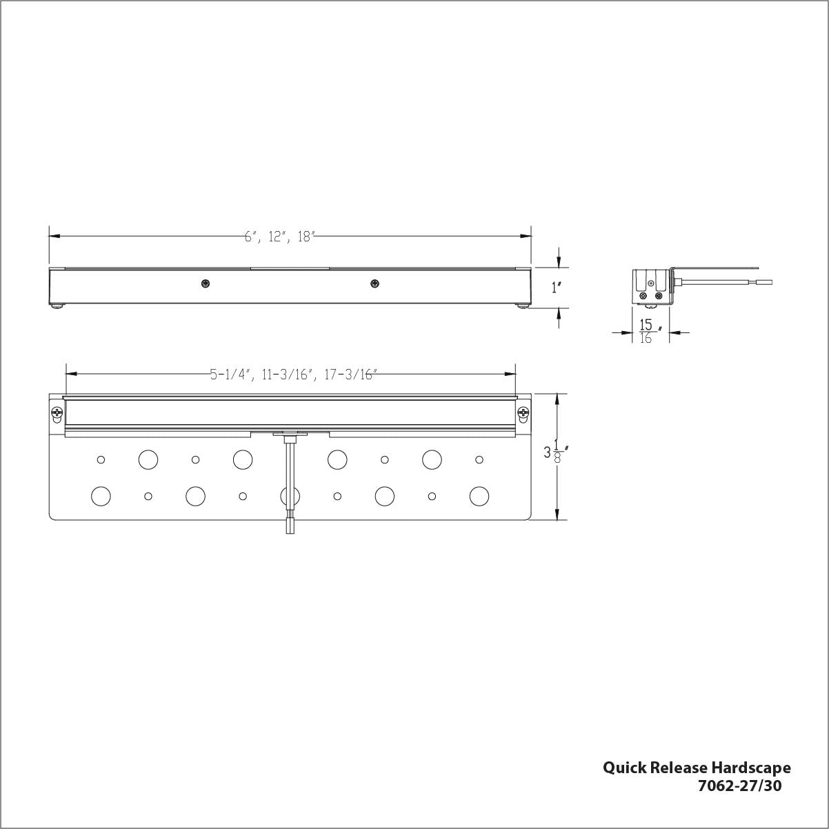 WAC Lighting - 12'' Hardscape Light w/ Dual CCT 12V LED (Bronze) - 7122-27/30BZ