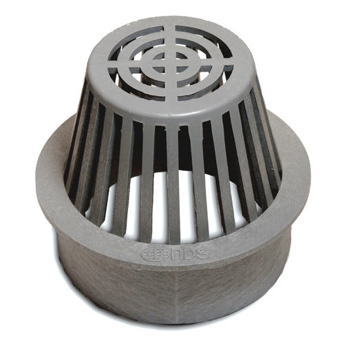 NDS - 81 - 6" Round Atrium Grate, Gray