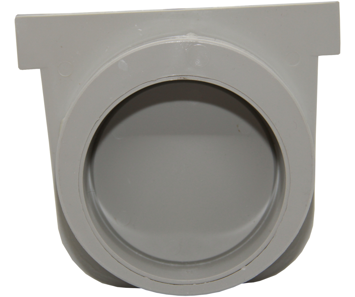 NDS - 813 - 5" Pro Series Deep Profile Channel Drain End Cap/Outlet