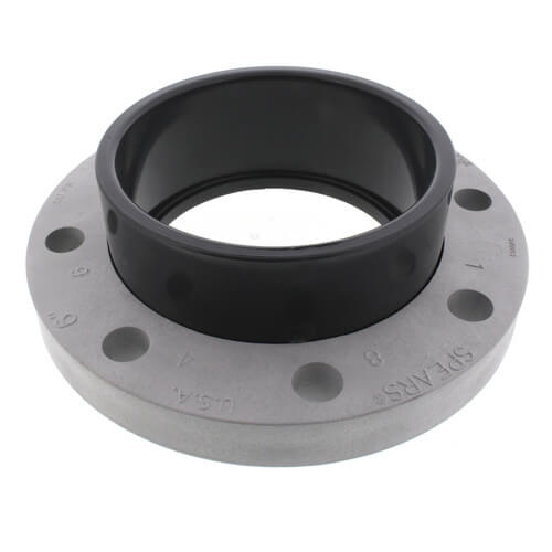 Spears - 6'' Sch80 PVC Van Stone Flange Socket - 854-060