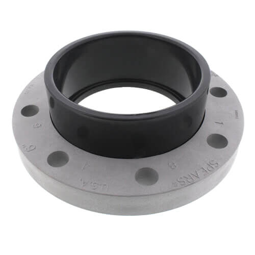 Spears - 8'' Sch80 PVC Van Stone Flange Socket - 854-080