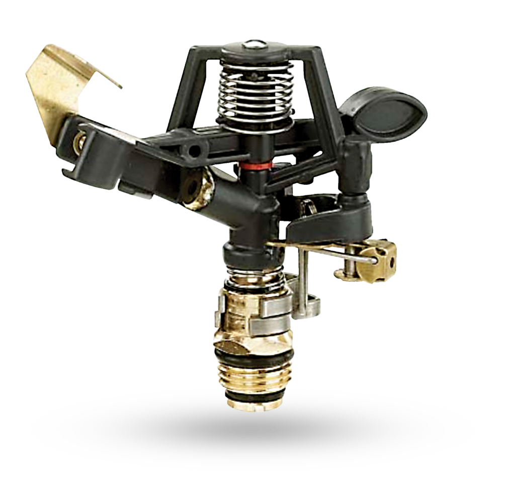 Buckner - 90DZ10 - 1/2'' Full/Part Circle Powder Coated Zinc Impact Sprinkler MPT