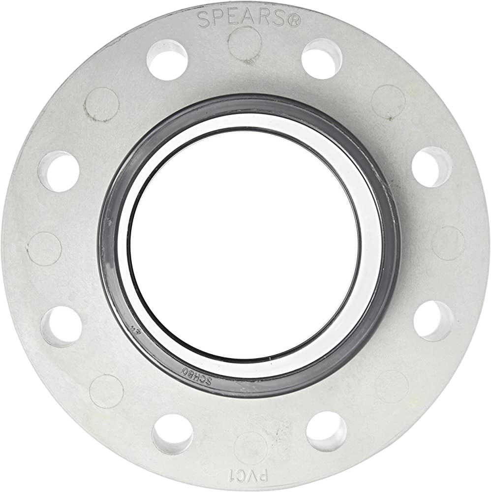 Spears - 4'' Sch80 PVC Van Stone Flange Socket - 854-040
