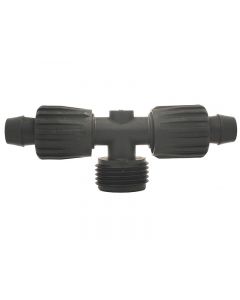 Jain - Power-Loc 55 Tee x 3/4'' Male Hose Thread - PL-55-P3T-M