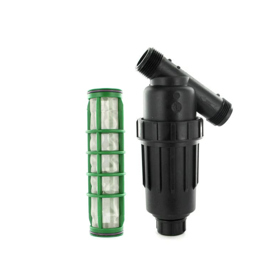 DIG - 1'' MPT Drip Filter w/ Stainless Steel Screen (155 Mesh) - P17-155