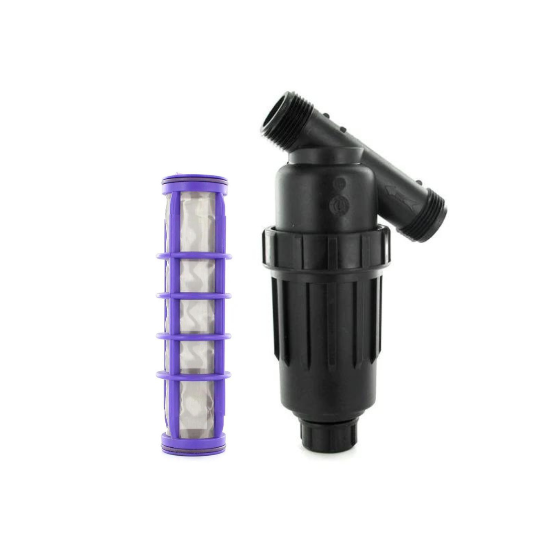 DIG - 1'' MPT Drip Filter w/ Stainless Steel Screen (200 Mesh) - P17-200
