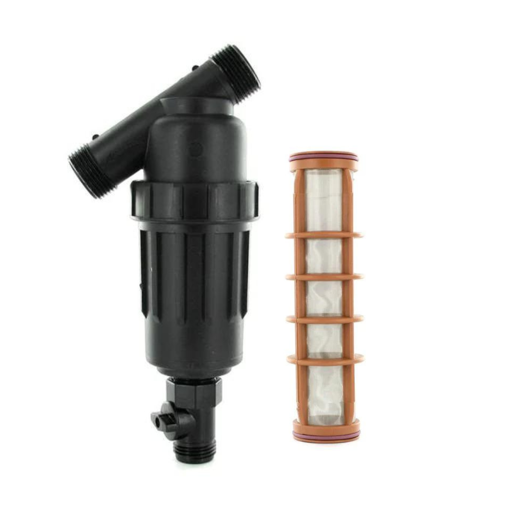 DIG - 1'' MPT Drip Filter w/ Stainless Steel Screen (120 Mesh) - P19-120