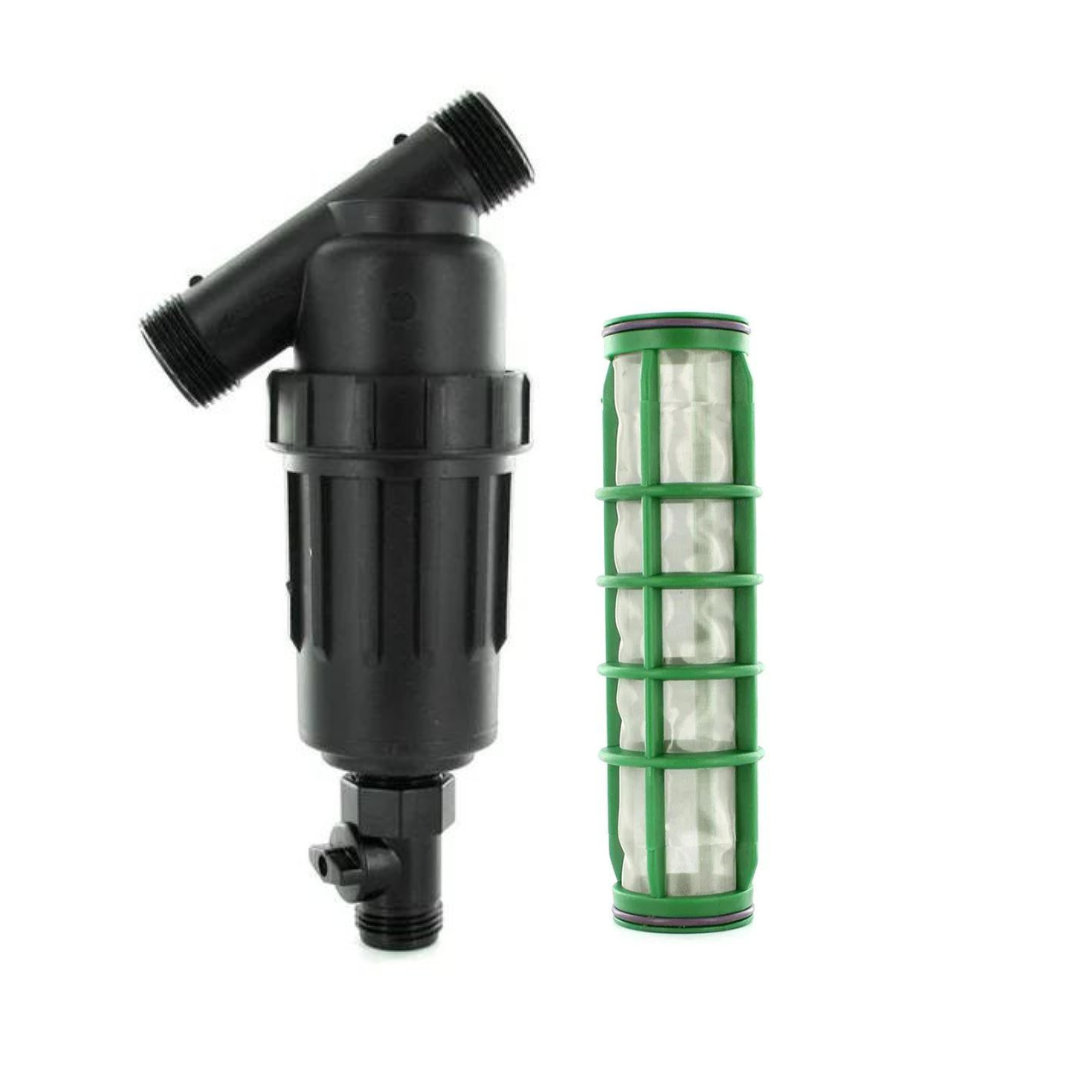 DIG - 1'' MPT Drip Filter w/ Stainless Steel Screen (155 Mesh) - P19-155