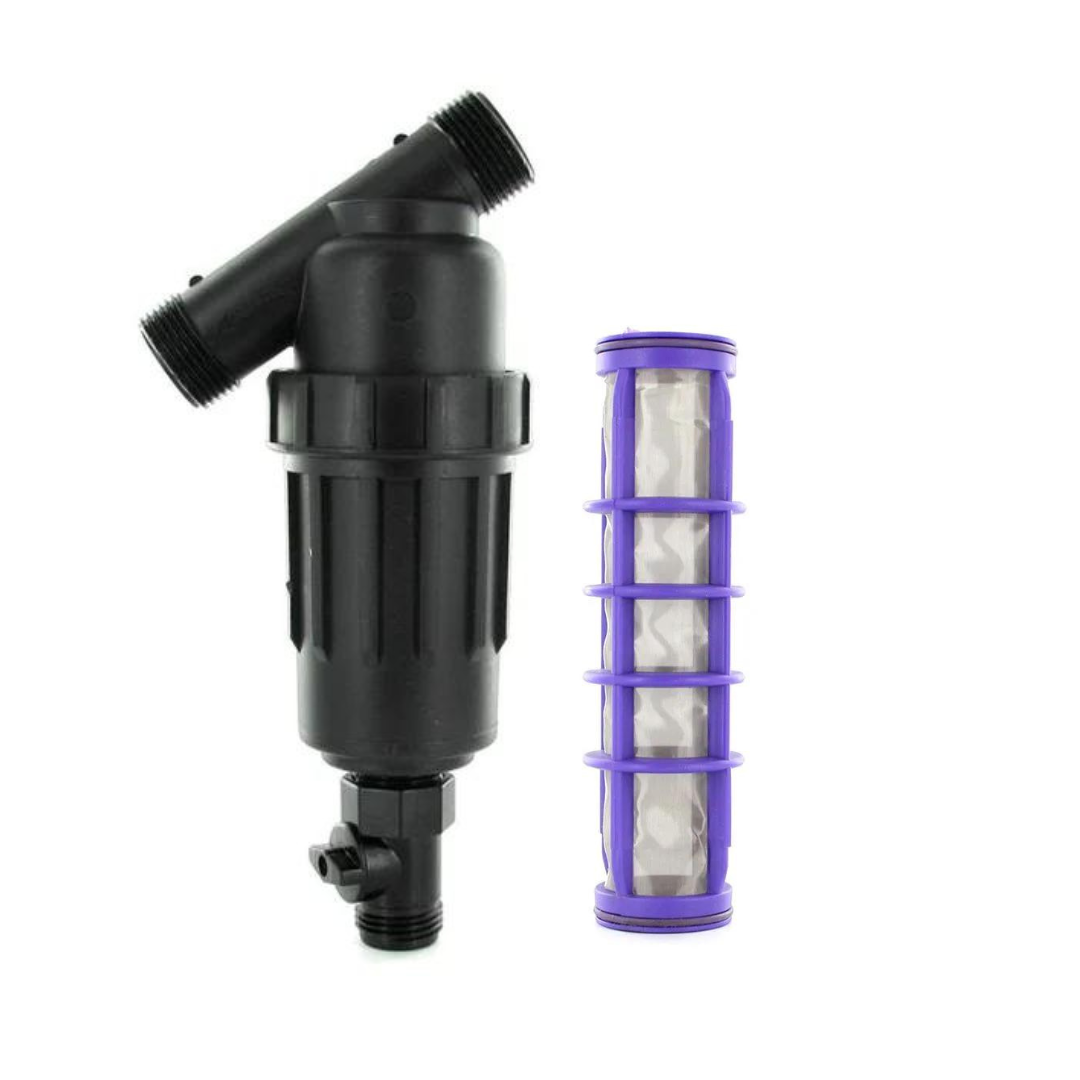 DIG - 1'' MPT Drip Filter w/ Stainless Steel Screen (200 Mesh) - P19-200