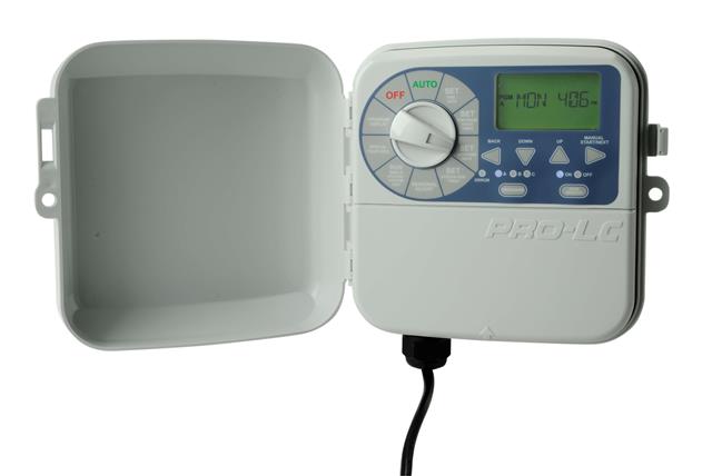 K-Rain - 3108-P - 8 Station Pro LC Irrigation Controller, Outdoor w/ Pigtail
