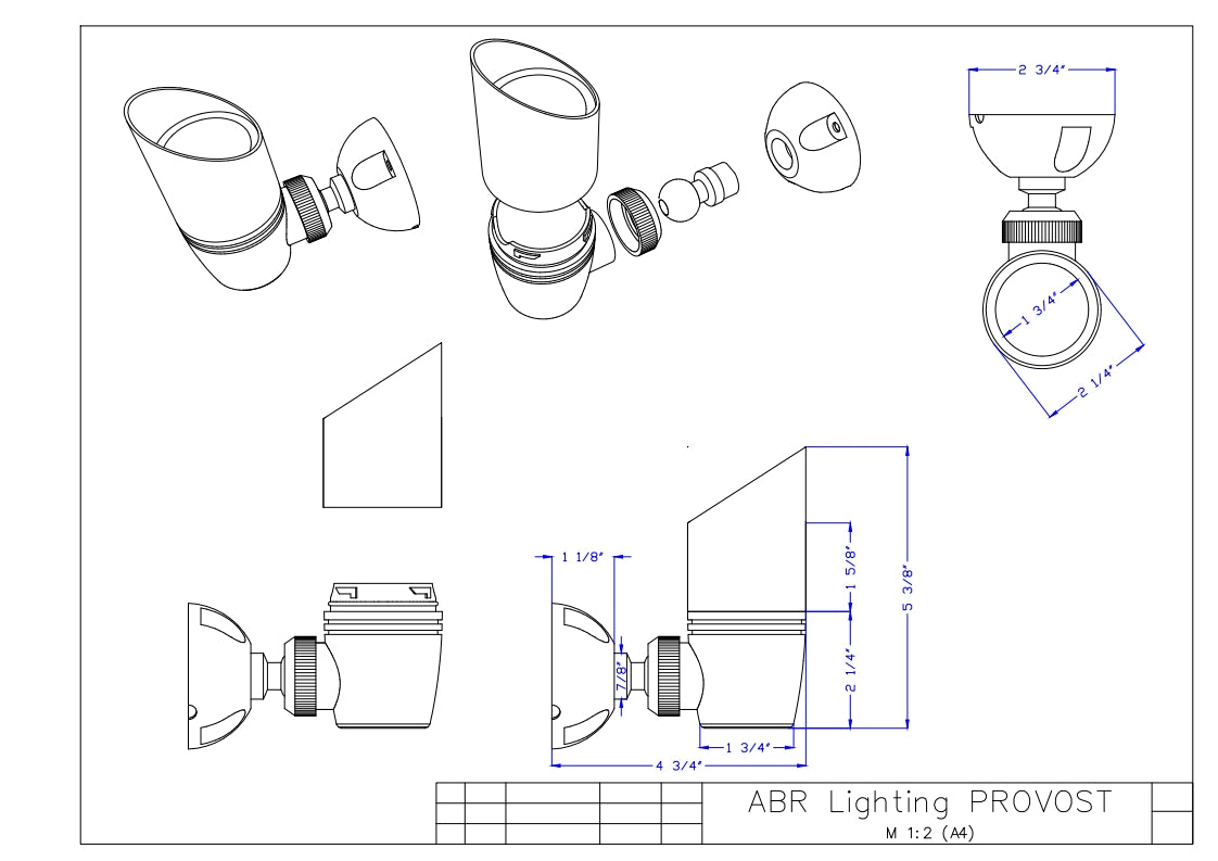 ABR Lighting - Provost Down Light - DL-01