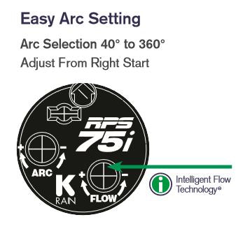 K-Rain - RPS75i-RCW - 3/4" RPS RCW Rotor w/ Intelligent Flow Technology