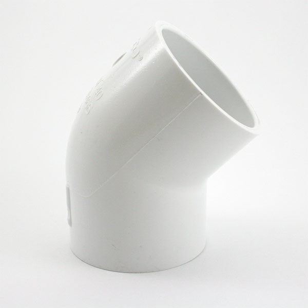 Lesso - 2 1/2'' Sch40 PVC 45-Degree Elbow Socket - 417-025