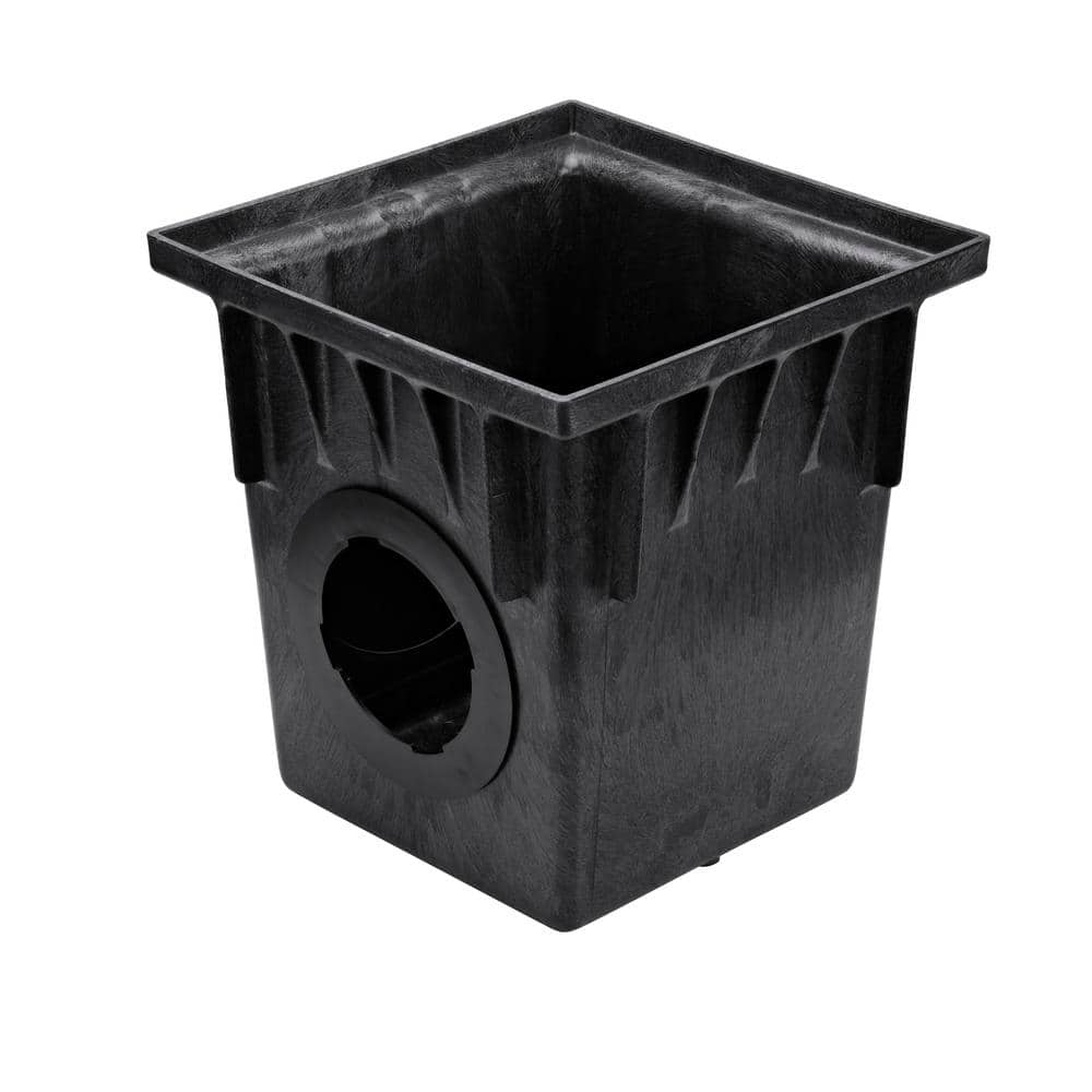 NDS - 1882BLKIT - 18'' Square 2-Hole Basin Kit (Black Grate)