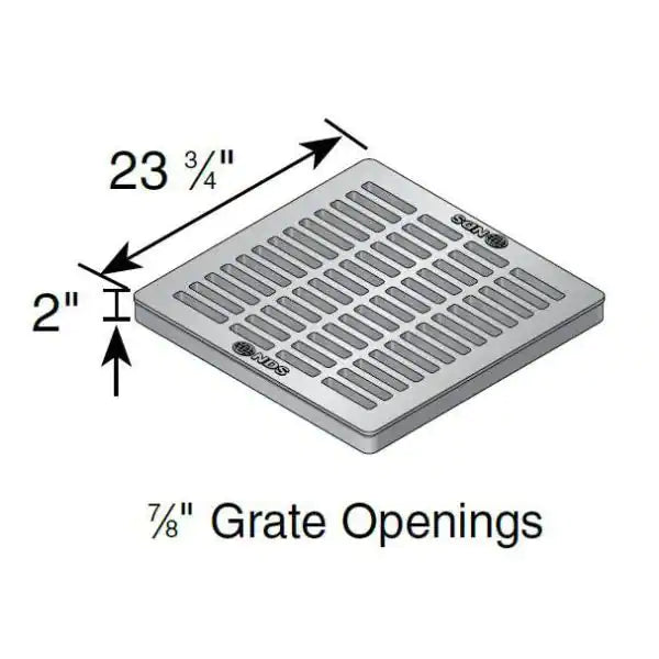 NDS - 2412 - 24" Catch Basin Grate, Green