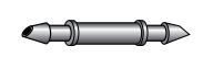 NDS - C 250 - 1/4'' Insert Connector (Barb x Barb)