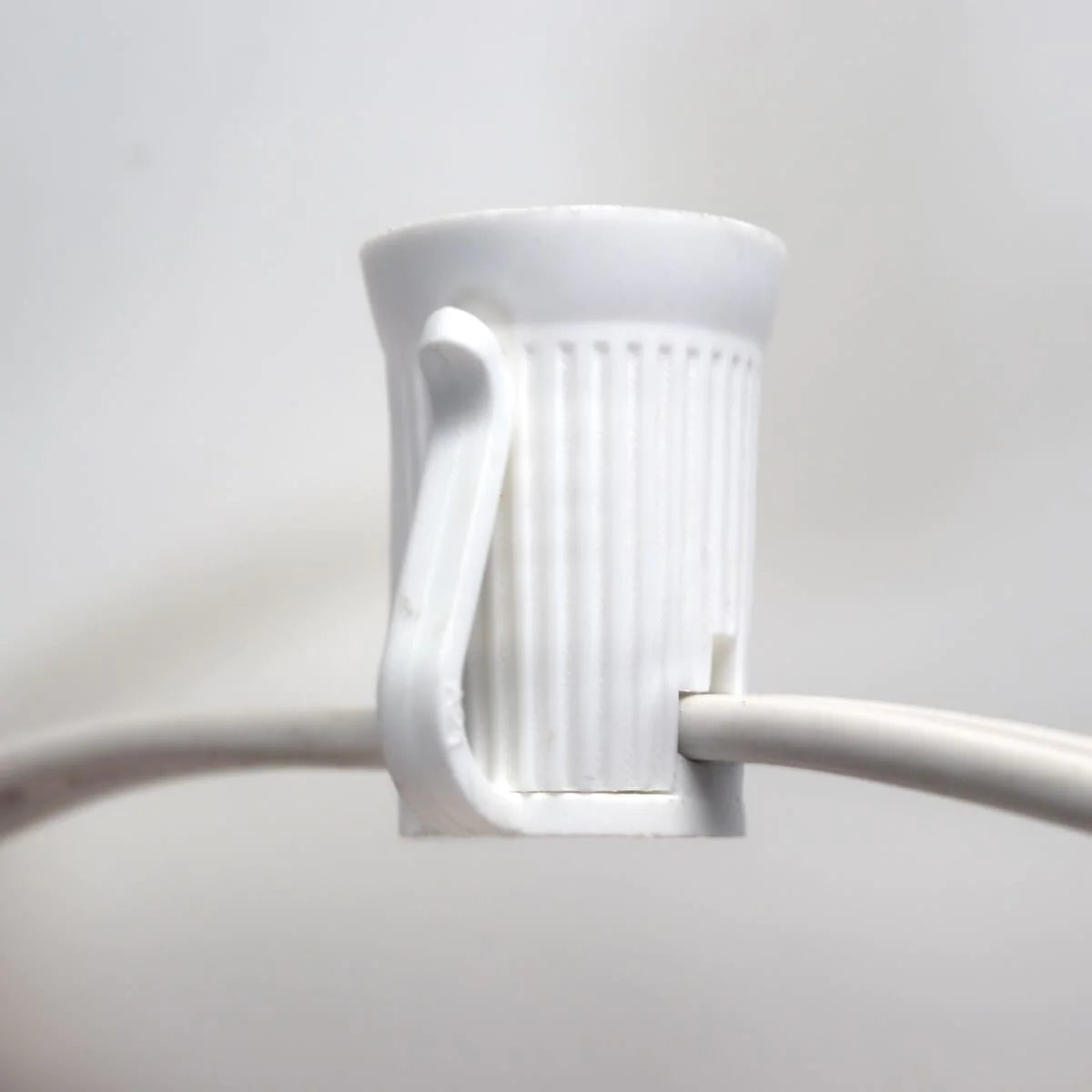 Seasonal Source - C9 Light Spool (1000' Length, 12" Spacing, White Wire) - C9-1000-12-W