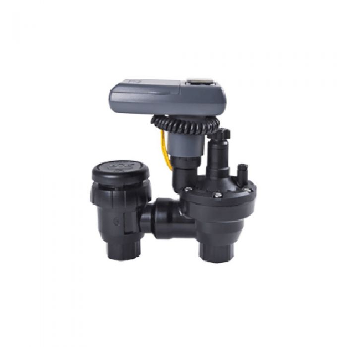 DIG - LEIT-1 Solar Powered Irrigation Controller w/ 3/4" Anti-Siphon Valve - LEIT-1ASV-075