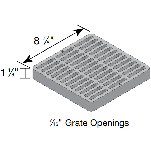 NDS - 900GRKIT - 9" Catch Basin Kit (Green Grate)