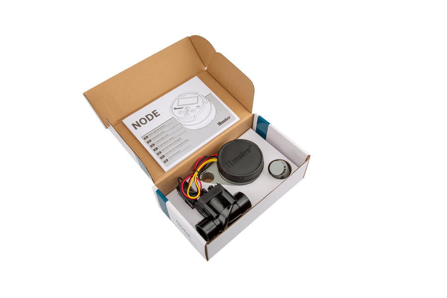 Hunter - NODE-100-VALVE - Single Station Battery Operated Controller w/ PGV-101-G Valve