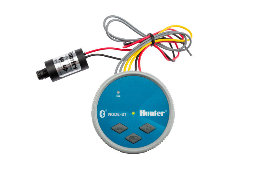 Hunter - NODE-BT-100 - 1-Station Bluetooth Battery Operated Controller w/ DC Latching Solenoid