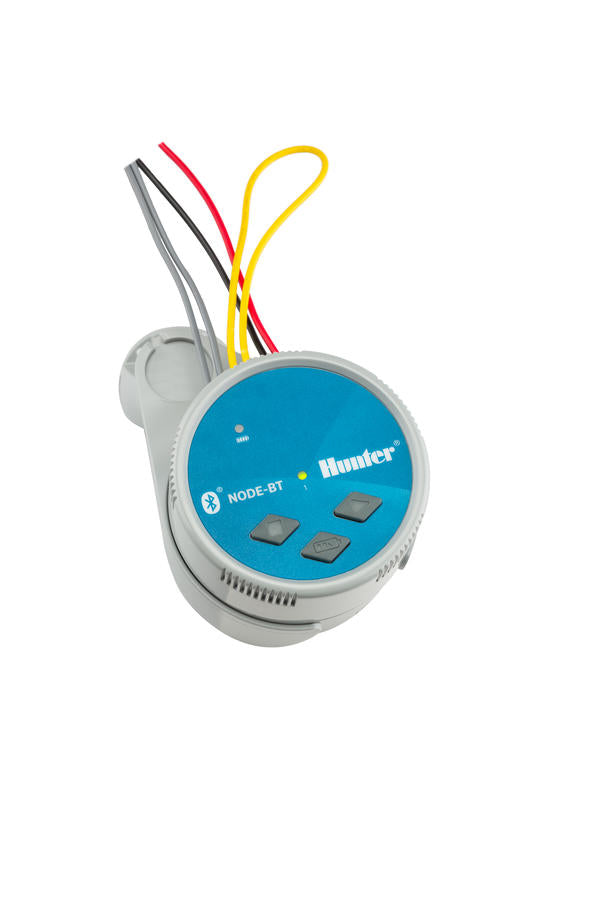 Hunter - NODE-BT-100 - 1-Station Bluetooth Battery Operated Controller w/ DC Latching Solenoid