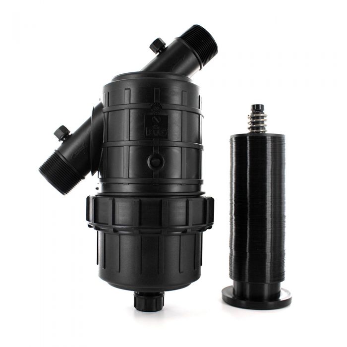 DIG - 1 1/2'' MPT Drip Filter w/ Disc Element (150 Mesh) - P75-150DL