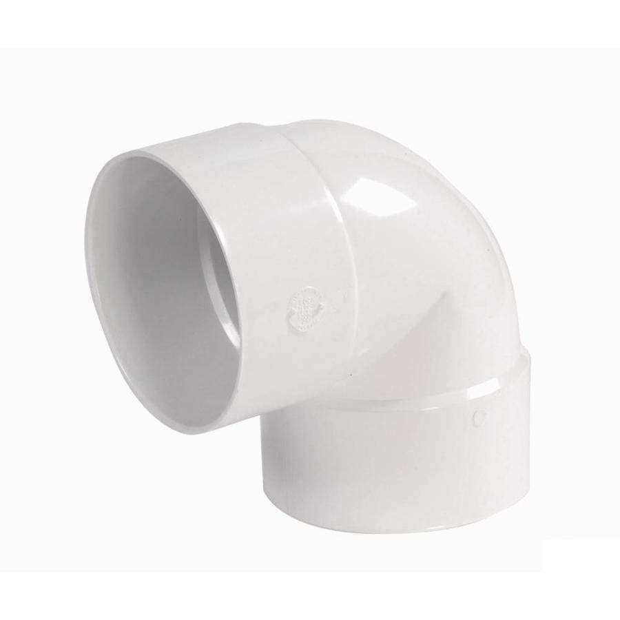 Lesso - 4 Sch40 PVC 90-Degree Elbow Socket - 406-040