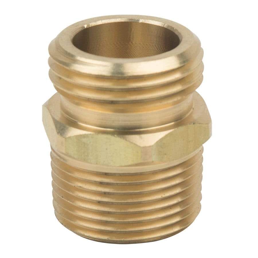 Gilmour - 3/4 MIPT x 3/4 MHT Brass Double Male Connector