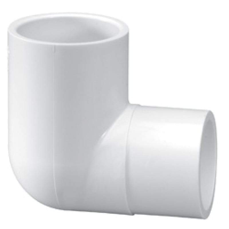 Lesso - 2 Sch40 PVC 90-Degree Street Elbow Spigot x Socket - 409-020
