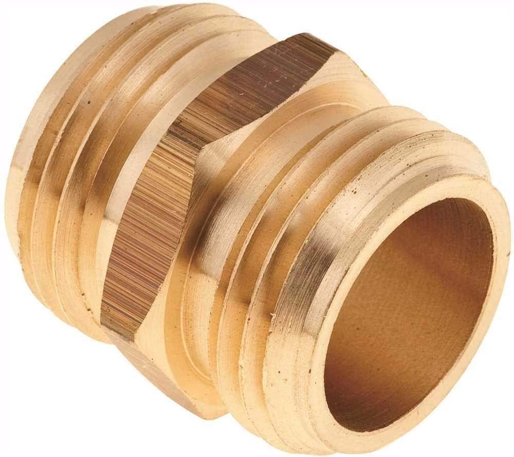Gilmour - 3/4 MHT x 3/4 MHT Brass Double Male Connector