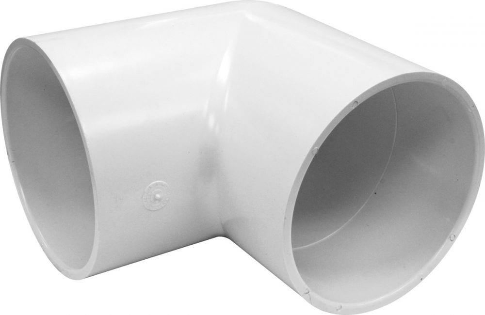 Lesso - 8 Sch40 PVC 90-Degree Elbow Socket - 406-080