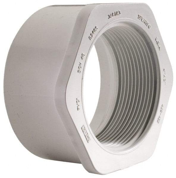 Lesso - 3 x 2 Sch40 PVC Reducer Bushing Spigot x FPT - 438-338