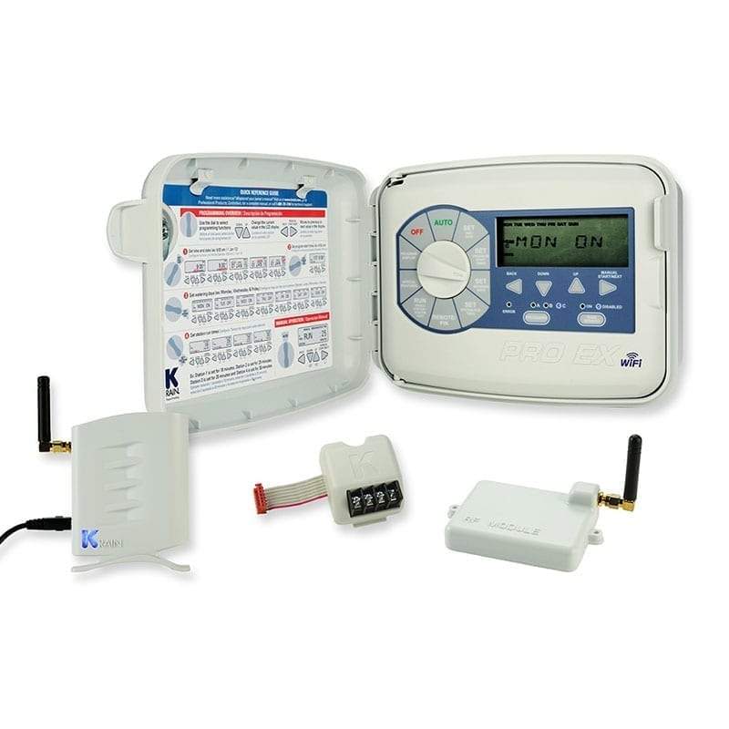 K-Rain - WiFi Enabled Pro EX 2.0 Modular Irrigation Controller, Outdoor 110V - 3202-WiFi-Kit