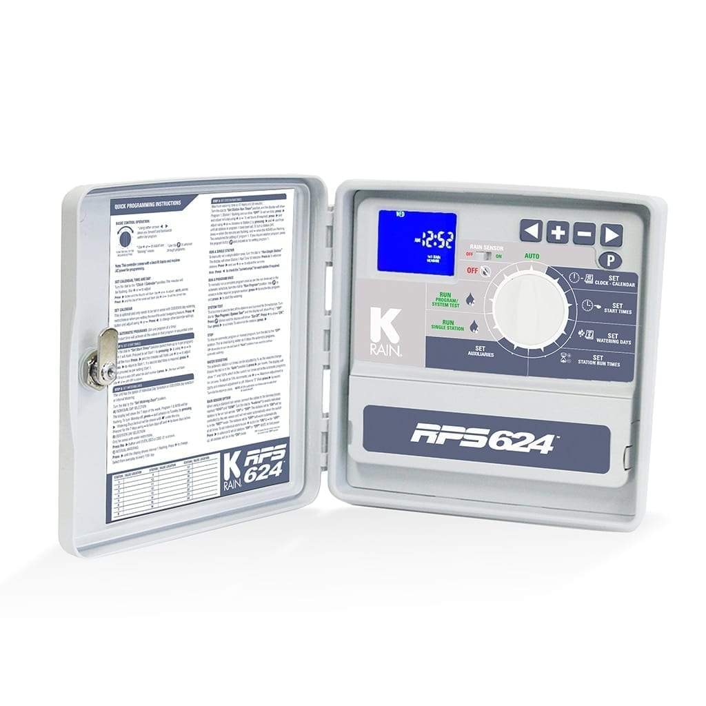 K-Rain - RPS624 Controller 18 Station, Outdoor - 3918