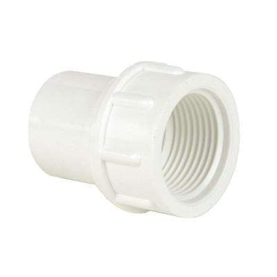 Lesso - 1 Sch40 PVC Female Spigot Adapter Spigot x FPT - 478-010