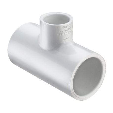 Lesso - 1 x 3/4 Sch40 PVC Reducing Tee Socket - 401-131