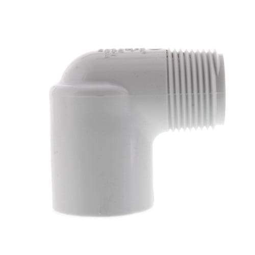 Lesso - 3/4 Sch40 PVC 90-Degree Street Elbow MPT x Socket - 410-007