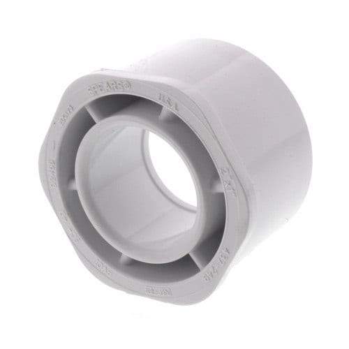 Lesso - 3 x 2 Sch40 PVC Reducer Bushing Spigot x Socket - 437-338