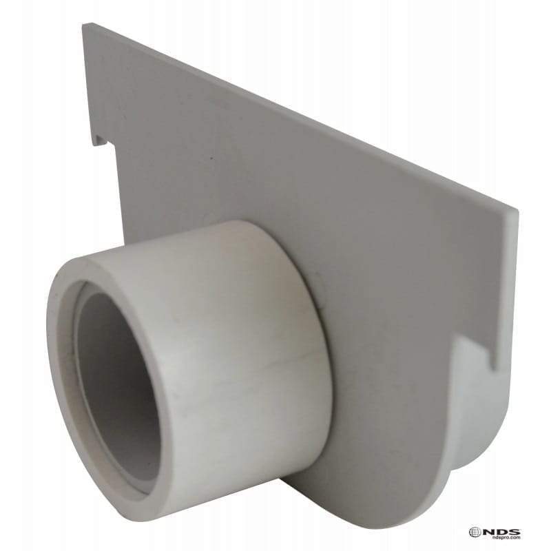 NDS - 821 - 5" Pro Series Shallow Profile End Cap/Knock Out End Outlet