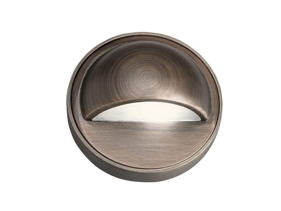 Kichler - 12V Brass Deck Light CBR 15477CBR