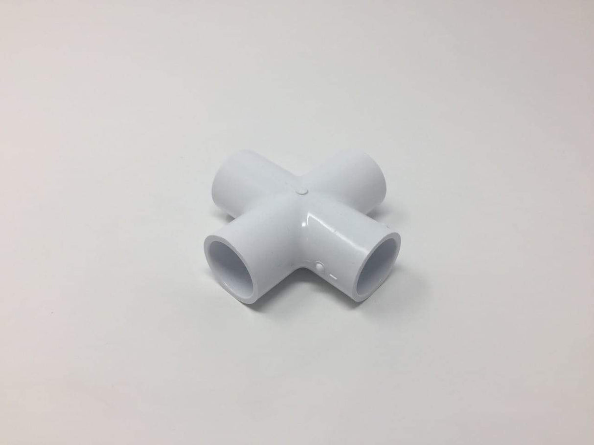 Lesso - 3/4 Sch40 PVC Cross Socket - 420-007