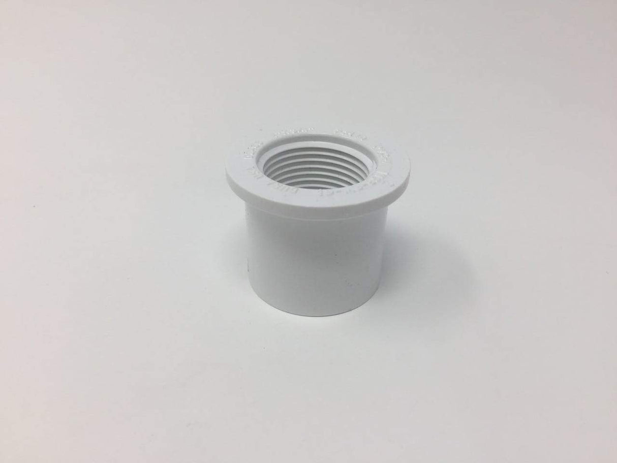 Lesso - 3/4 x 1/2 Sch40 PVC Reducer Bushing Spigot x FPT - 438-101