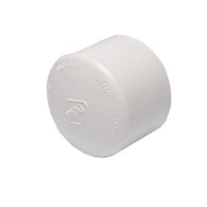 Dura - 447-010 - 1'' Sch40 PVC Cap Socket